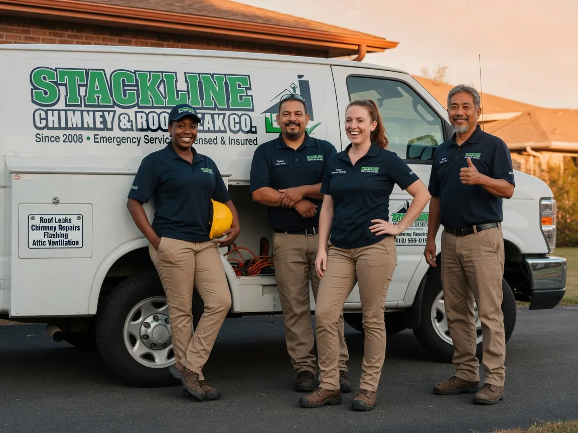 Chimney flashing repair company in Comstock, TX